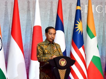 Jokowi Sambut Para Menlu, Tekankan Asean Tidak Boleh Jadi Ajang Persaingan