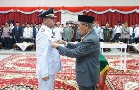 Usai Dilantik, Gubernur Riau Minta Bupati Kuansing Tuntaskan Persoalan di Daerah