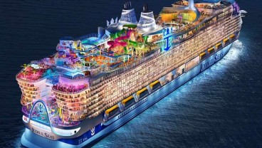 Mengintip Megahnya Kapal Pesiar Icon of the Seas, 5 kali Lebih Besar dari Titanic