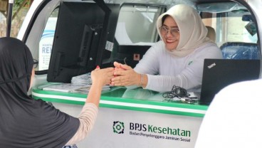 Meski Gerimis, BPJS Kesehatan Layani Peserta JKN di Pasar Ganti Donggala