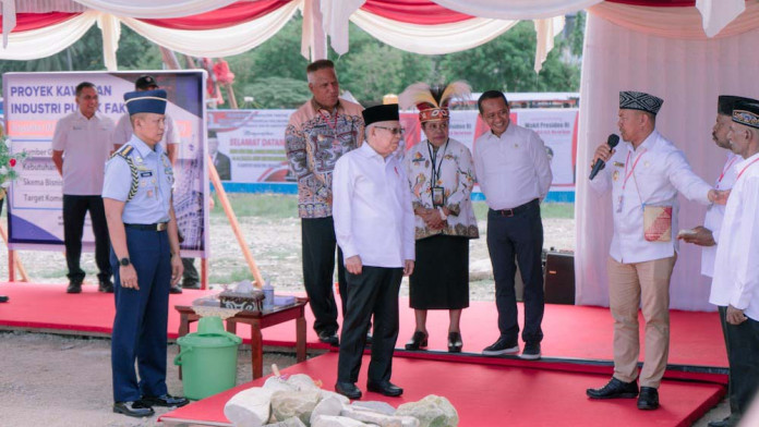 Wapres Terjun ke Lokasi, PKT Tancap Gas Garap Pembangunan Pabrik Papua Barat