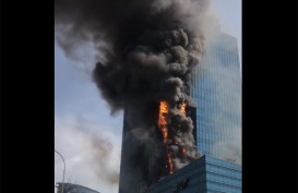 Kebakaran di Gedung K-Link Tower Berhasil Dipadamkan, Begini Kronologinya