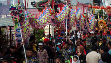 Kirab Toa Pe Kong di Tegal