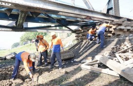 Kecelakaan KA Brantas, Dua Jalur KA di Semarang Kembali Normal