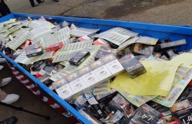 11.000 Batang Rokok Ilegal di Kabupaten Cirebon Berhasil Disita