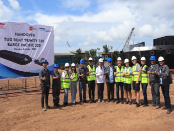 Vasco Ocean Lines Serah Terima Kapal Tug Boat & Barge di Batam
