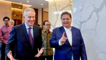 Tony Blair Temui Airlangga Hartarto, Bahas IKN hingga Revolusi AI