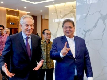 Tony Blair Temui Airlangga Hartarto, Bahas IKN hingga Revolusi AI
