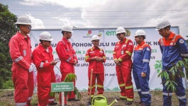 SKK Migas Bersama KKKS BSP dan EMP Bentu Lakukan Penanaman Pohon