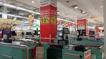 Penampakan Gerai Transmart yang Tutup Permanen di Blok M Square