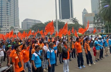 Partai Buruh Demo, Tuntut UU Ciptaker Dicabut Hingga Hapus Presidential Threshold