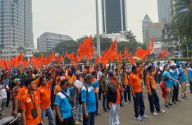 Partai Buruh Demo, Tuntut UU Ciptaker Dicabut Hingga Hapus Presidential Threshold