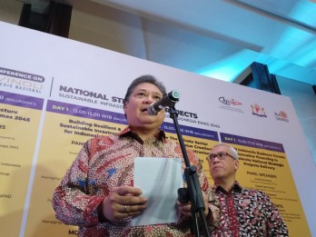 Airlangga soal Nasib 58 PSN: Tidak Semua Rampung di 2024