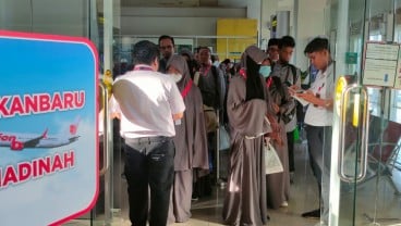 Bandara SSK II Pekanbaru Kembali Layani Penerbangan Umrah dengan Lion Air