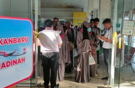 Bandara SSK II Pekanbaru Kembali Layani Penerbangan Umrah dengan Lion Air