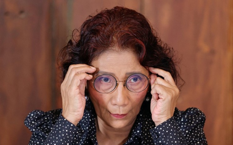 Susi Pudjiastuti. REUTERS - Willy Kurniawan