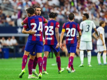 Barcelona Gebuk 3-0 Real Madrid dalam El Clasico di Laga Uji Coba