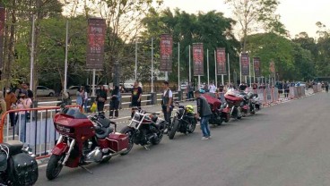 Puluhan Anggota HOG Solo Ikut Meriahkan Konser Dewa 19 All Stars