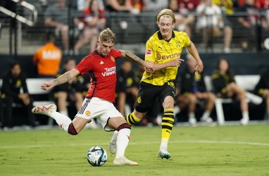 Hasil Pramusim: Manchester United Dibekuk 2-3 oleh Dortmund