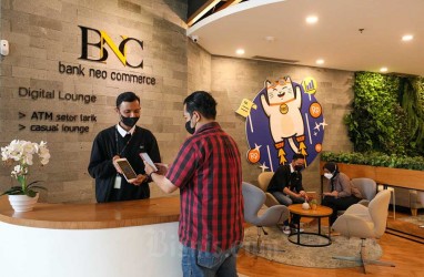 Rugi Bank Neo Commerce (BBYB) Susut jadi Rp326,77 Miliar per Semester I/2023