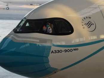 Garuda Indonesia (GIAA) Rugi Rp1,1 Triliun Semester I/2023 meski Pendapatan Naik