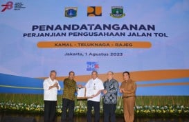 Resmi! Konsorsium Grup Salim-Agung Sedayu Bangun Tol Kamal-Teluknaga-Rajeg