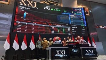 Cinema XXI Resmi Melantai di Bursa, Saham CNMA Naik 8,15 Persen