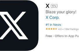 X Jadi Aplikasi Pertama di App Store yang Cuma Punya 1 Huruf