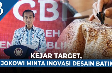 Jokowi Yakin Target Ekspor Batik Bisa Tembus US$100 Juta pada 2023
