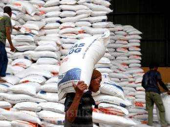 Ancaman El Nino, Airlangga: RI Overstock Beras 2,7 Juta Ton