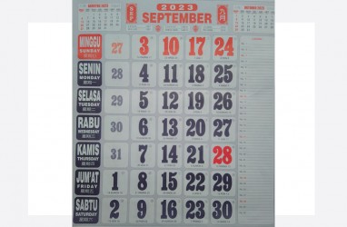 Kalender Jawa September 2023 Lengkap Weton