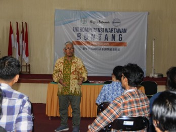 Gelar UKW, Bisnis Indonesia Gandeng Forum Jurnalis Bontang dan Diskominfo