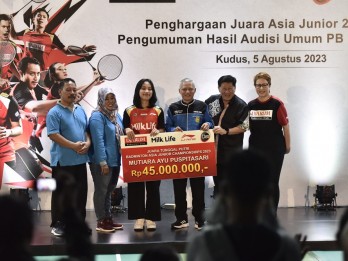 Juara Tunggal Putri di Asia Junior Championships 2023, Mutiara Dapat Bonus