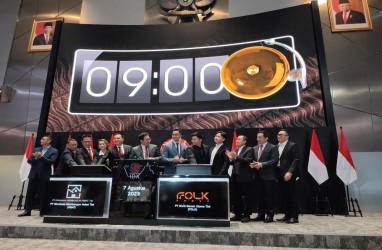 Resmi Melantai di Bursa, Saham FOLK Dibuka Melesat 35 Persen