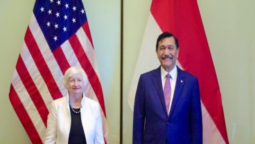 Luhut Sambangi Janet Yellen, Tagih Janji Dana JETP Rp310 Triliun