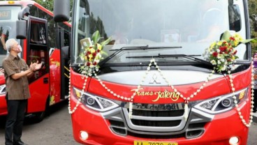 Peluncuran Trans Jateng Solo-Sukoharjo-Wonogiri, Gratis Sepekan