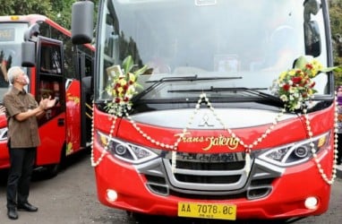 Peluncuran Trans Jateng Solo-Sukoharjo-Wonogiri, Gratis Sepekan