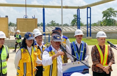 Menteri PUPR Kunjungi Proyek IPAL Senilai Rp1,2 Triliun di Palembang