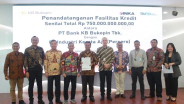 Kerja Sama Bank KB Bukopin dan PT INKA, Pengadaan Kereta Rp750 Miliar