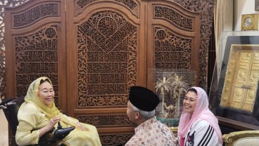 Ganjar Sowan ke Istri Gus Dur dan Yenny Wahid