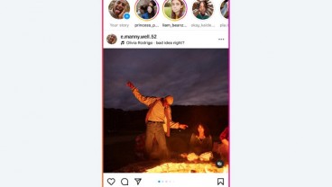 Cara Menambah Musik dalam Unggahan Foto Carousel di Instagram