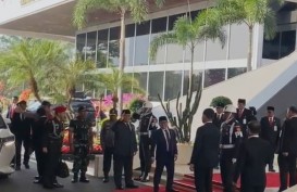 Prabowo dan Cak Imin Semobil Hadiri Sidang Tahunan MPR 2023