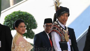 Foto-foto Jokowi dan Menteri Kabinet Indonesia Maju Hadir dalam Sidang Tahunan MPR RI