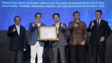 Grup UNTR Bareng Sumitomo-Hitachi Garap Proyek PLTSa Legok Nangka