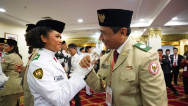Sepatu Pembawa Baki Paskibraka HUT ke-78 Kemerdekaan Terlepas, Wajah Lily Tetap Semringah