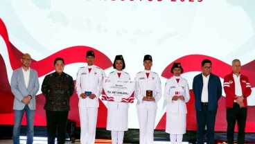 Bank Mandiri Apresiasi Anggota Paskibraka Pusat