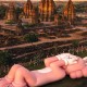 Fakta-fakta KAWS Holiday, Boneka Raksasa Berbaring di Candi Prambanan