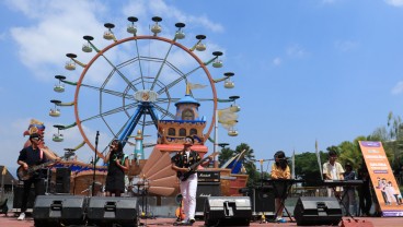 Lomba Band dan Mewarnai Ramaikan HUT RI di Saloka Theme Park