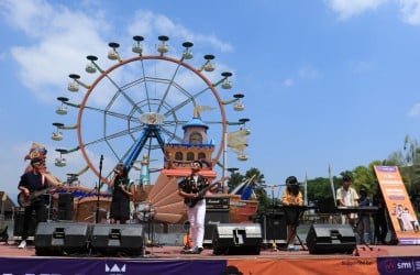 Lomba Band dan Mewarnai Ramaikan HUT RI di Saloka Theme Park