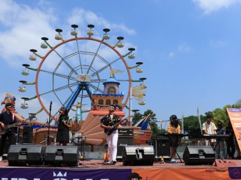 Lomba Band dan Mewarnai Ramaikan HUT RI di Saloka Theme Park